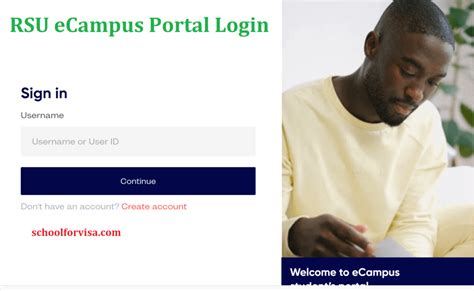 www.rsu.edu.ng login portal.